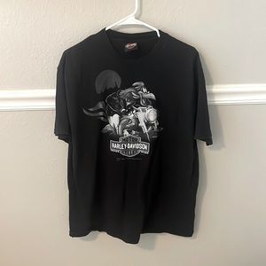 Harley Davidson, looney tunes vintage T-Shirt